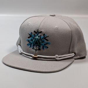 Findlay Logo Snapback Hat Stash Pocket Grey Portland Stampede Lace January 2019